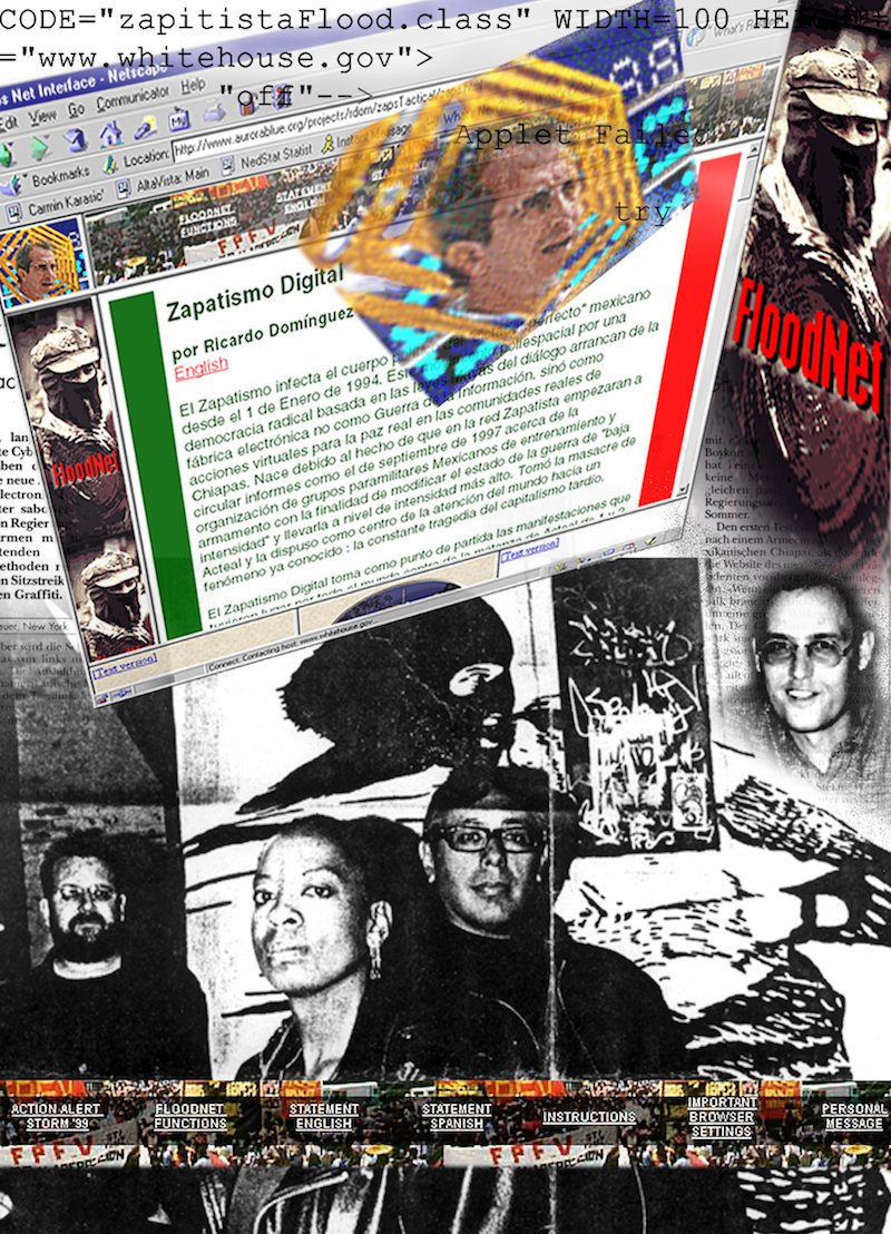 collage of website screenshots, skewed at an angle, with black and white portraits