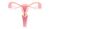logo of INTER/her in a white, san-serif font with a uterus for the T