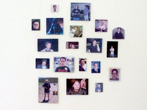 A photo collage of portraits of different men