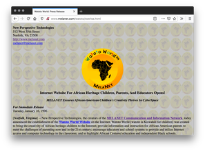 Screenshot of a website with a background of a golden emblem tiled. The same emblem is largely placed in the center. Black text fills the bottom of the screen.